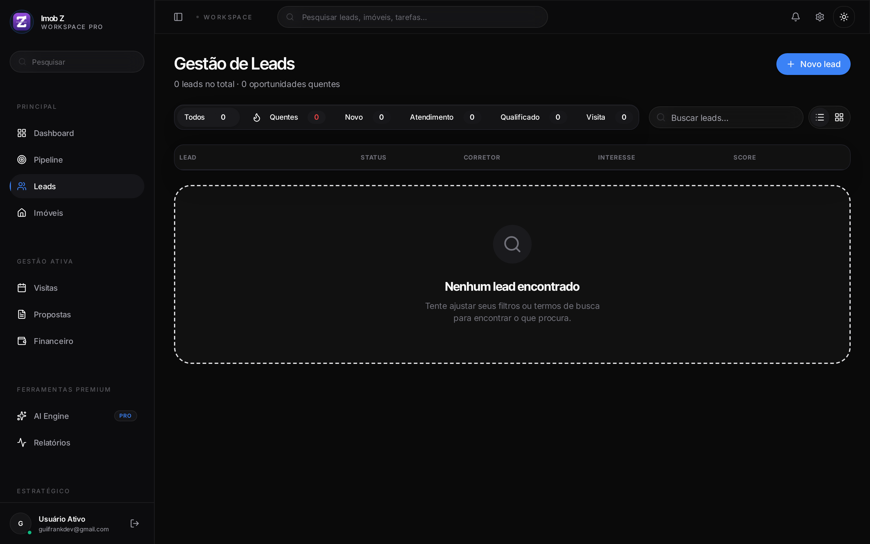 Leads centralizados